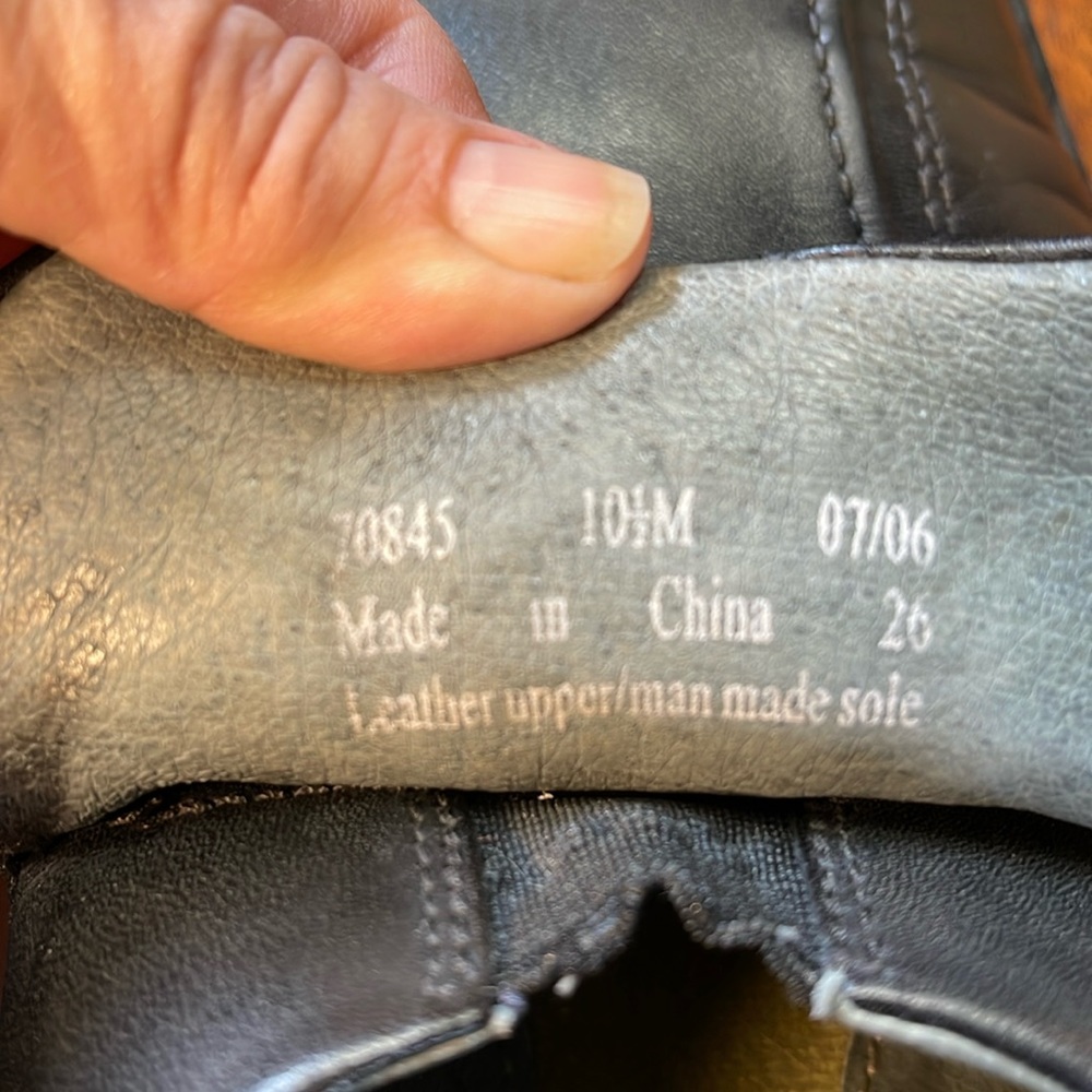 Clark’s Men Loafers 👞 size  10 1/2  M Black - Picture 9 of 10